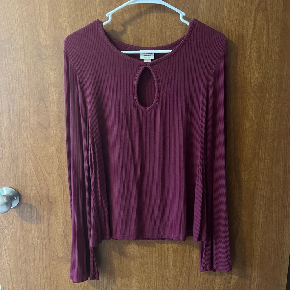 Maroon Blouse